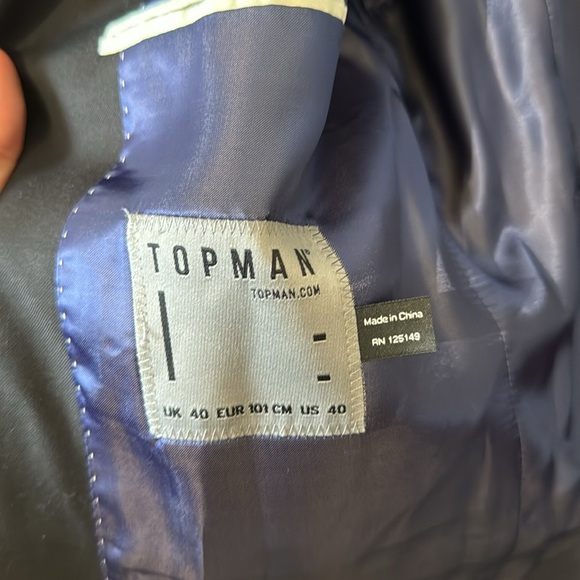 Topman Black Blazer - Picture 3 of 5